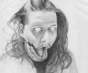 Zombiefied self portrait
